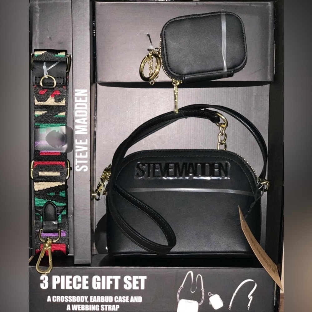 ✅ Super Cute 🥰 BOXED STEVE MADDEN 3 PIECE GIFT SET - NEW
